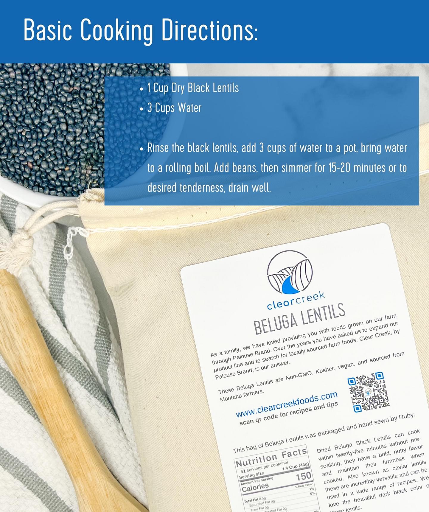 Bulk Lentil Variety Bundle | 100 LBS