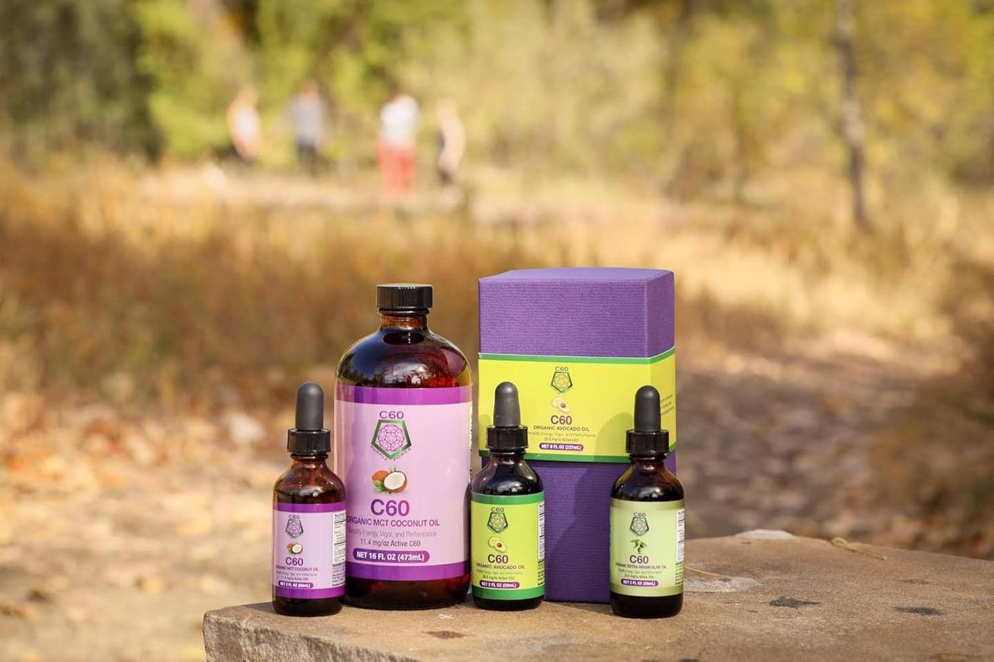 C60 Power C60 in Organic Extra Virgin Olive Oil - Natural Wellness Support for Men & Women, 99.99% Pure Carbon Fullerenes, Promotes Energy, Mental Clarity, & Stamina - 16 fl oz Bottle 16 Fl Oz (Pack of 1)