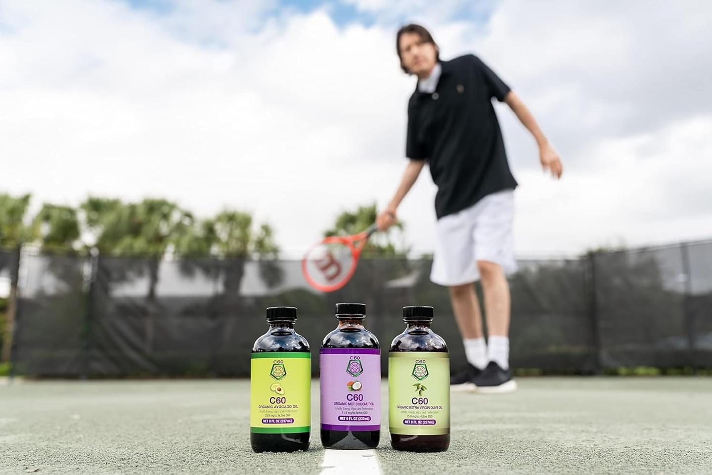 C60 Purple Power Organic Extra Virgin Olive Oil, 4 Fl Oz Organic Cold-Pressed Olive Oil, 99.99% Pure c60 Carbon Fullerenes, Lift the Oxidative Burden at the Cellular Level, Optimize Mitochondrial Function 4 Fl Oz (Pack of 1)