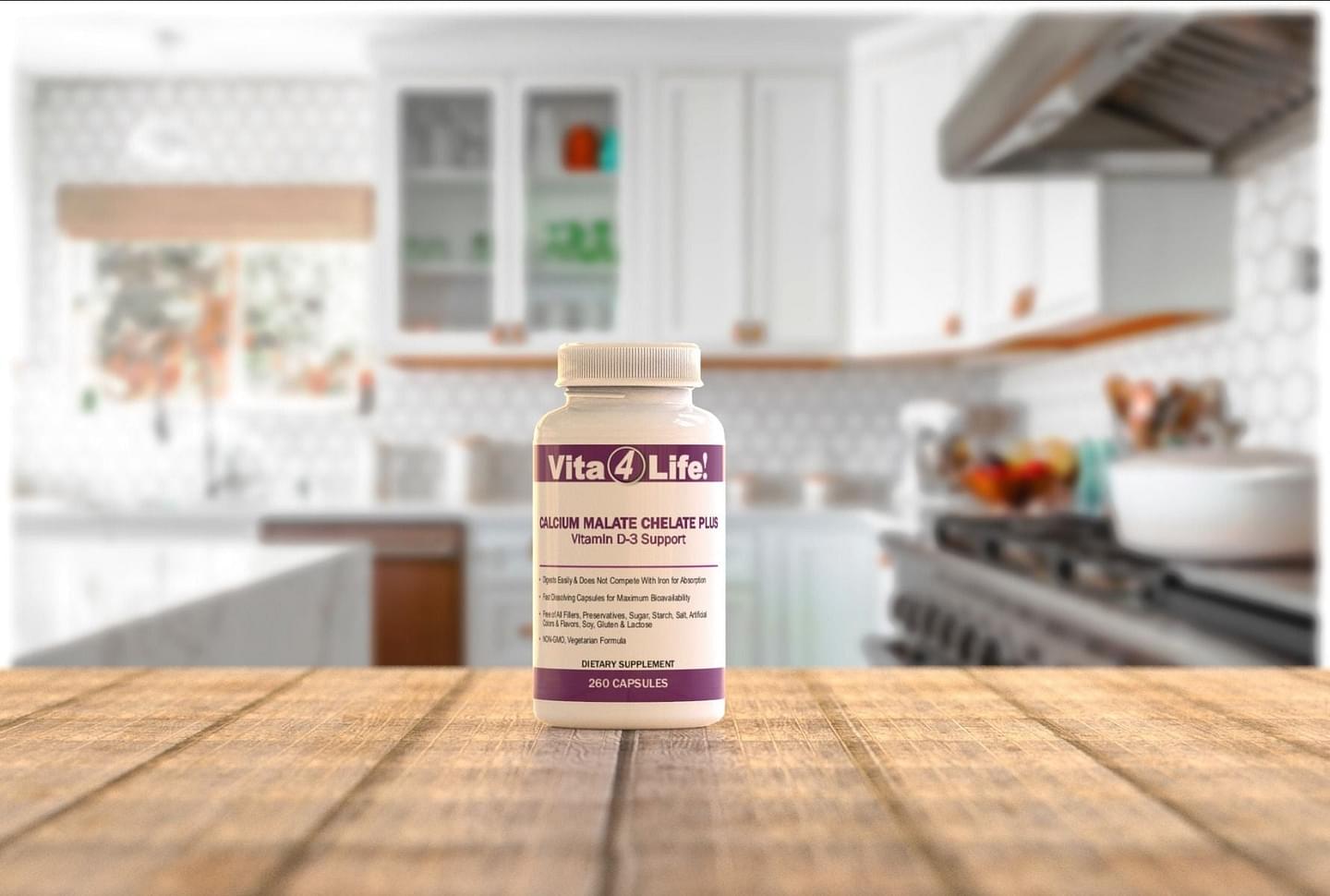 Calcium Malate Chelate Bariatric Supplement Capsules