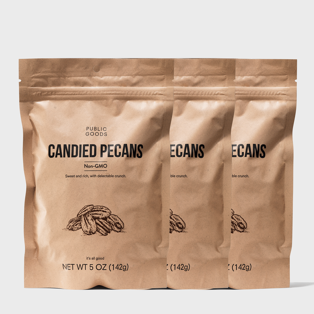 Candied Pecans (3-pack)