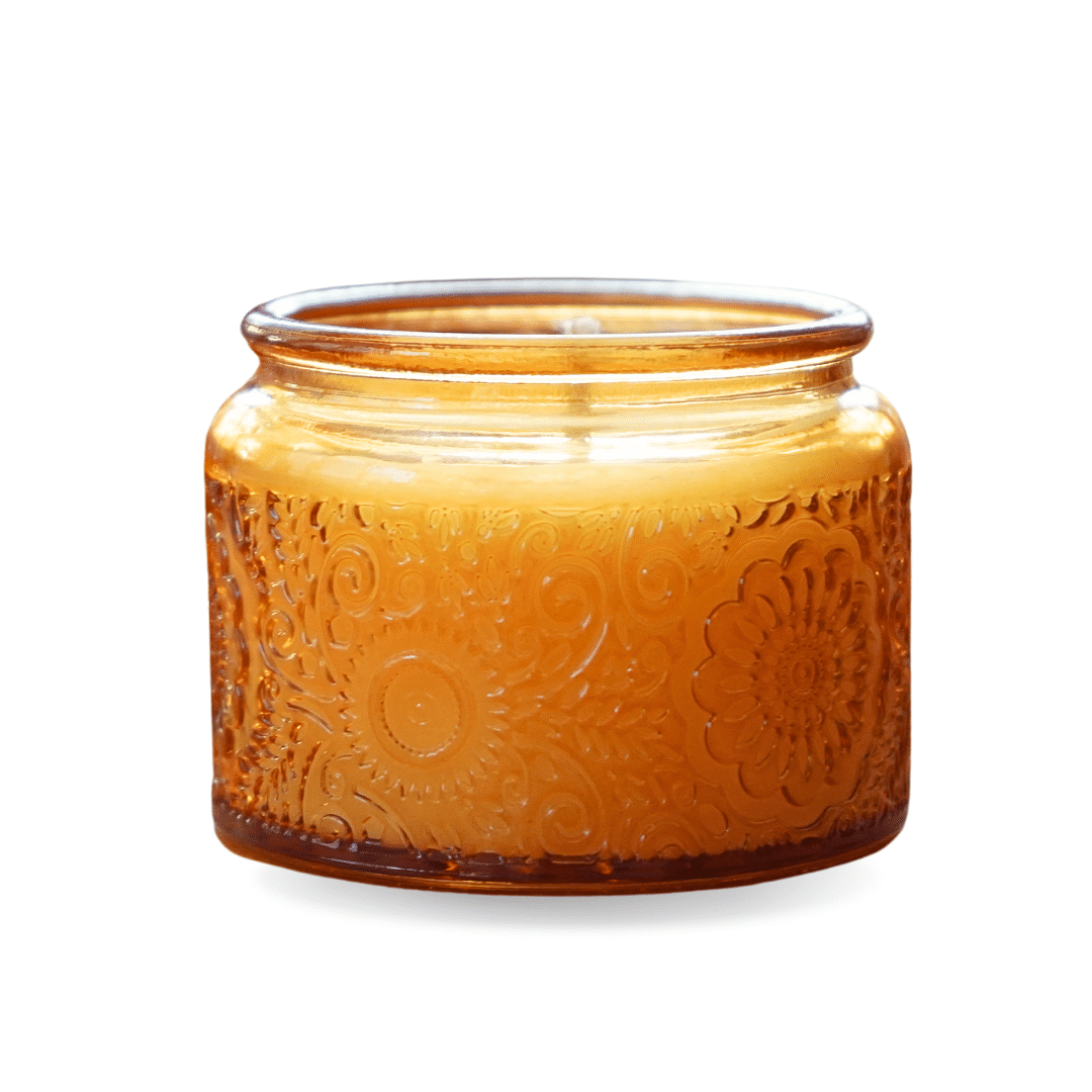 Carrot Cake x @TheTransparentCarrot Natural Candle 4oz Ellie Collection