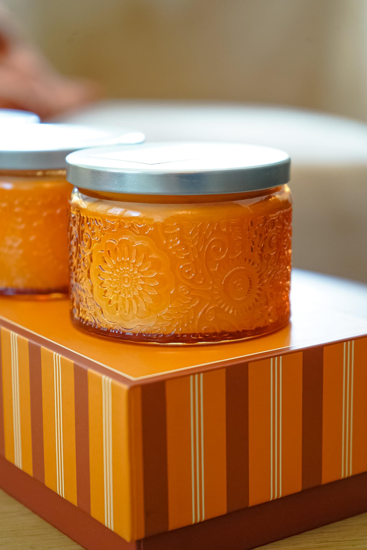 Carrot Cake x @TheTransparentCarrot Natural Candle 4oz Ellie Collection