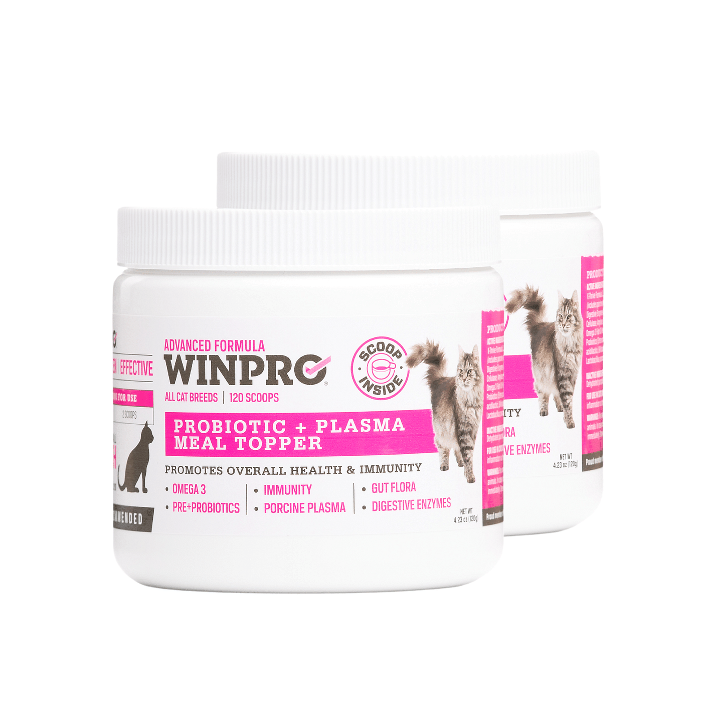 Cat Probiotic + Plasma Meal Topper