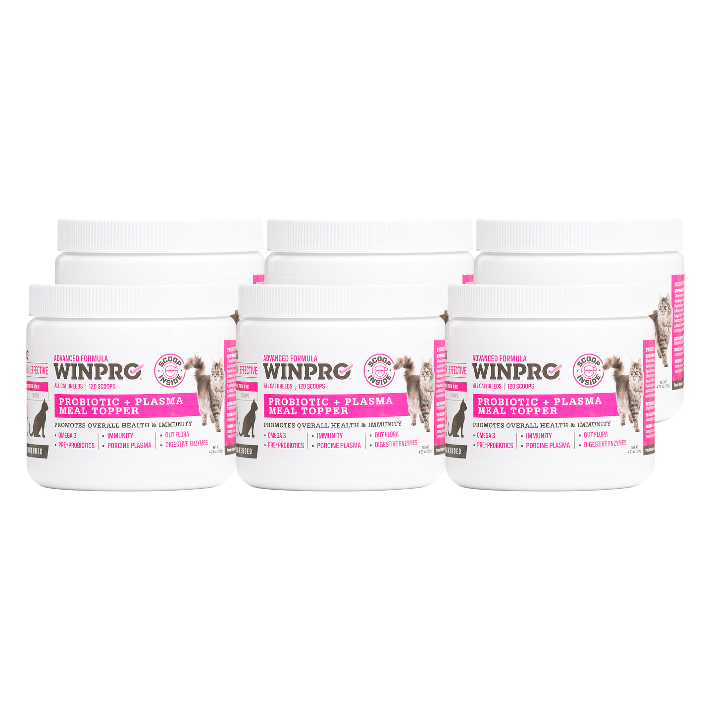 Cat Probiotic + Plasma Meal Topper