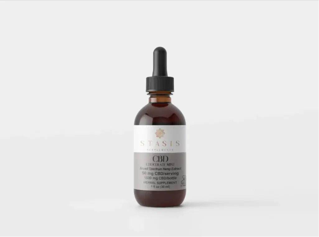 CBD - Chocolate Mint | 1 fl oz | Relaxation & Focus Tonic, Broad-Spectrum, No THC