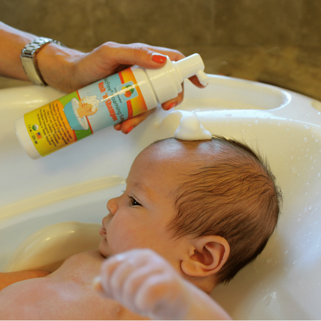 Certified ToxicFree® Foaming Baby Shampoo and Body Wash
