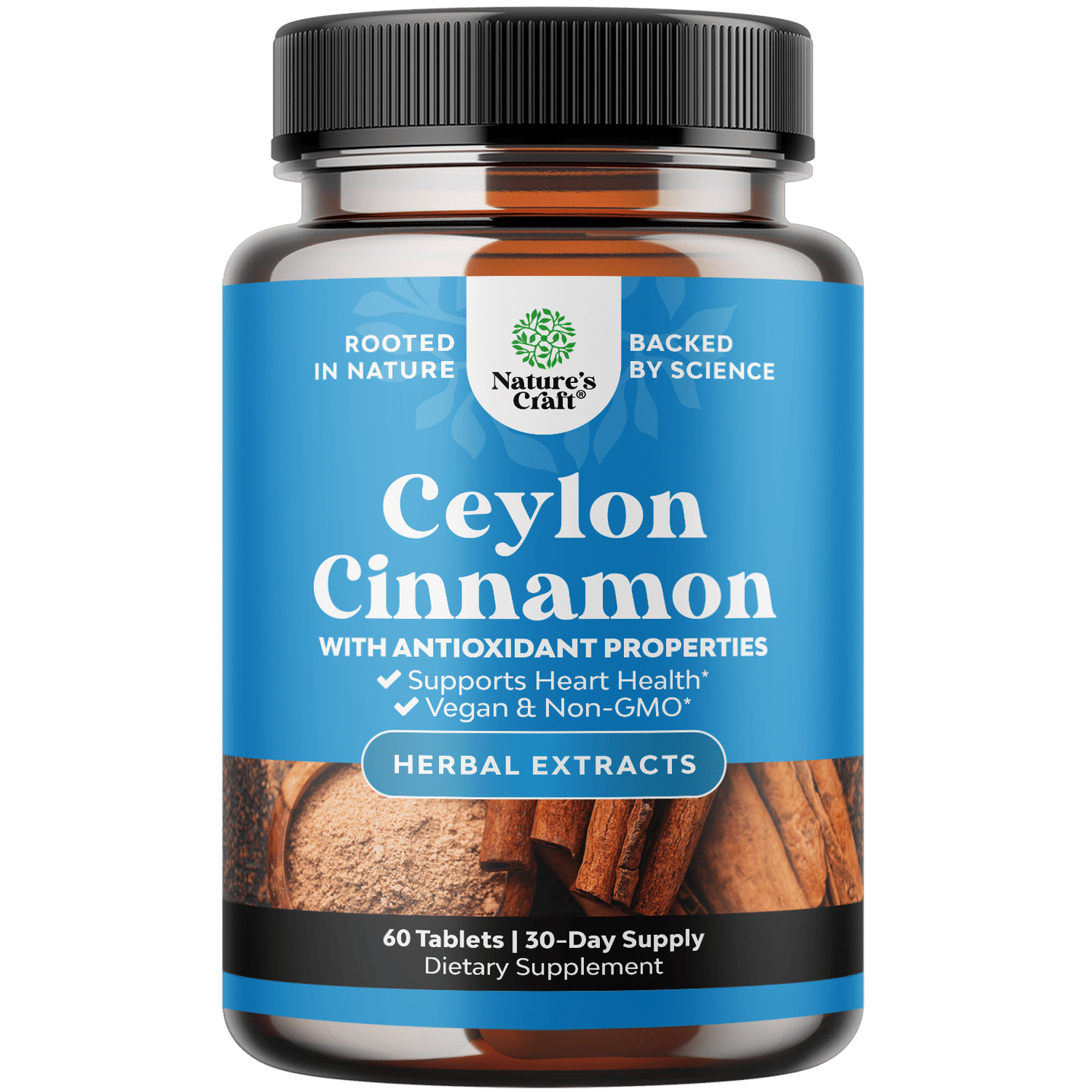 Ceylon Cinnamon 1000mg per serving