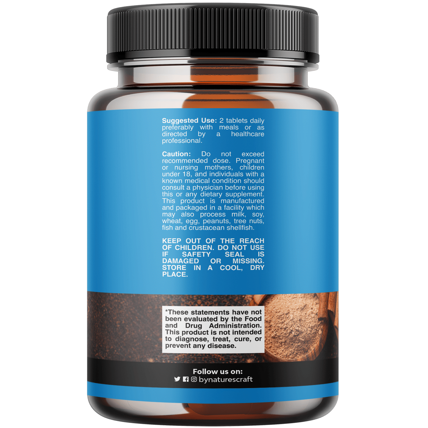 Ceylon Cinnamon 1000mg per serving
