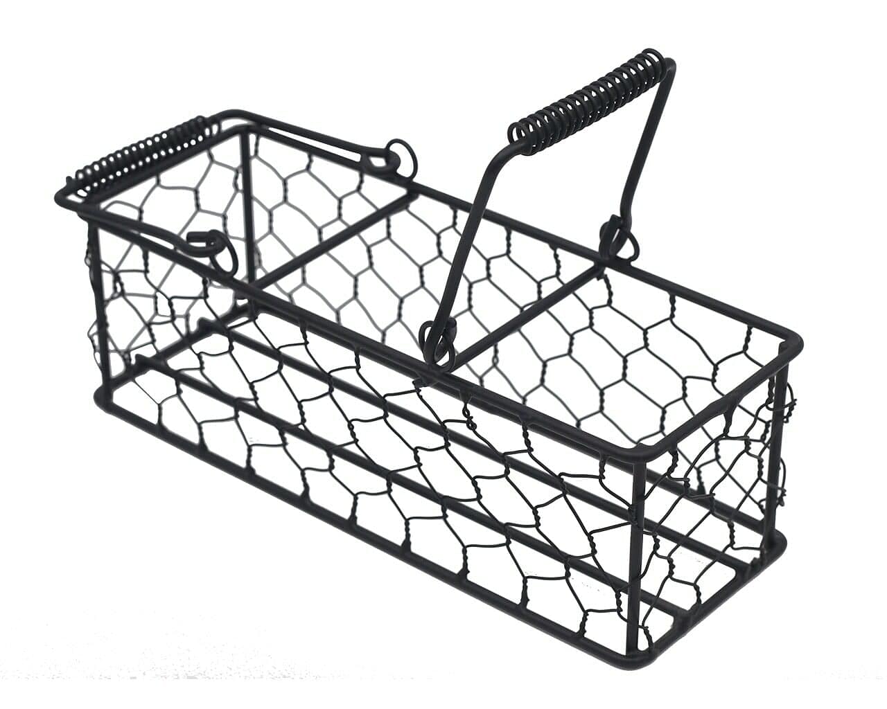 Chicken Wire Caddy for 3 Pint Mason Jars