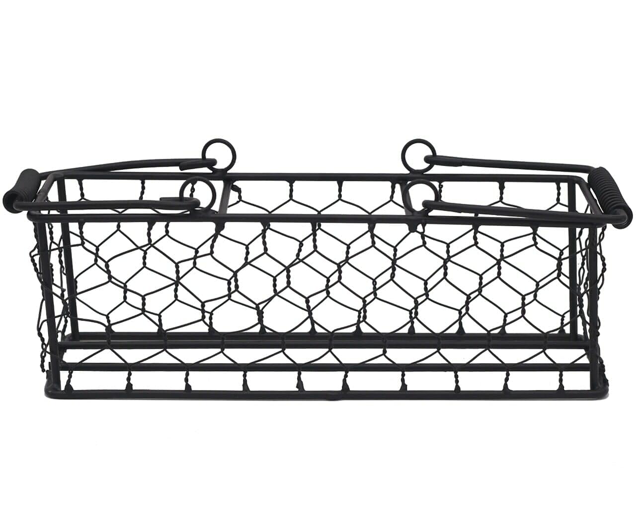 Chicken Wire Caddy for 3 Pint Mason Jars