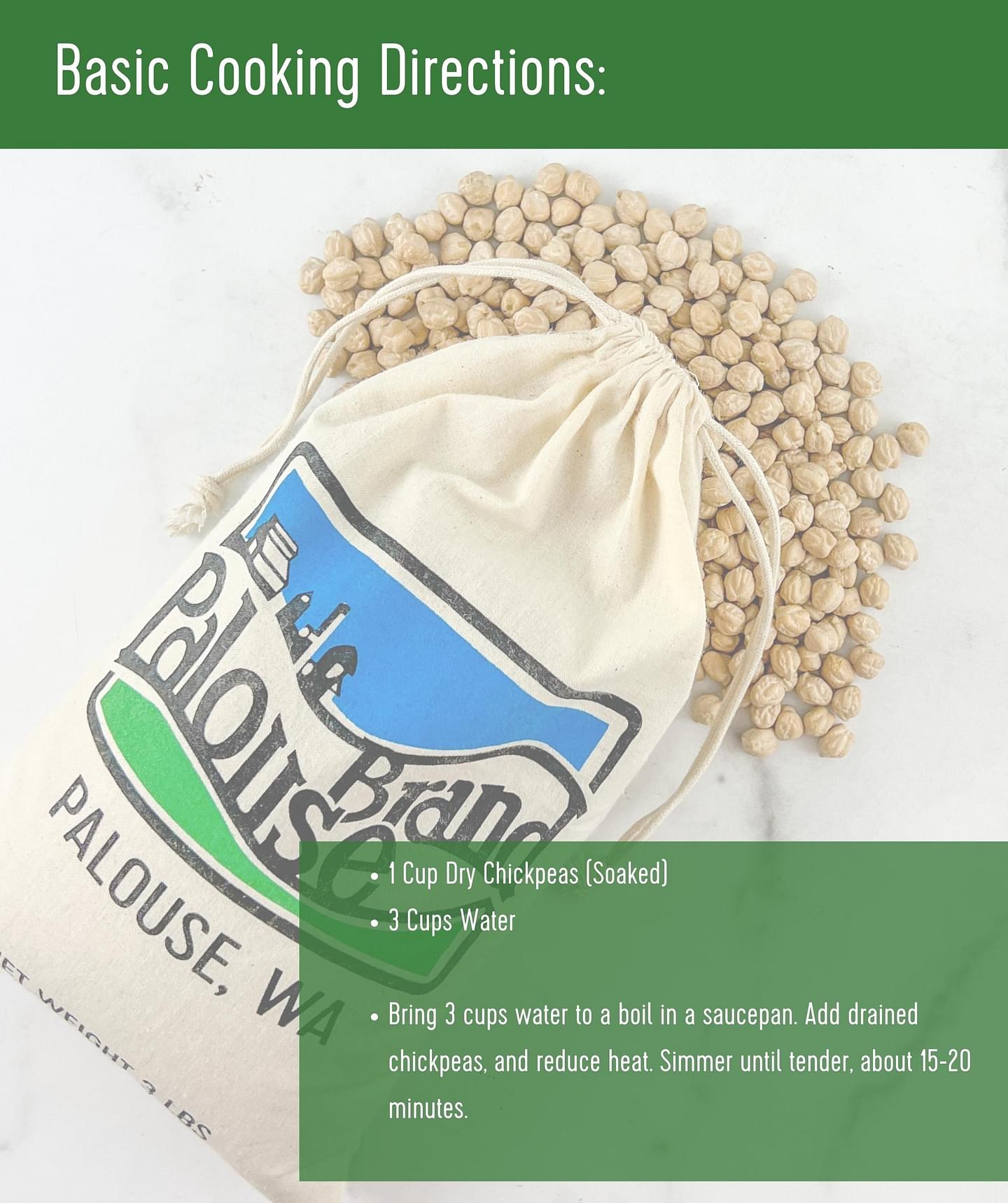 Chickpeas Pack | 15 LBS