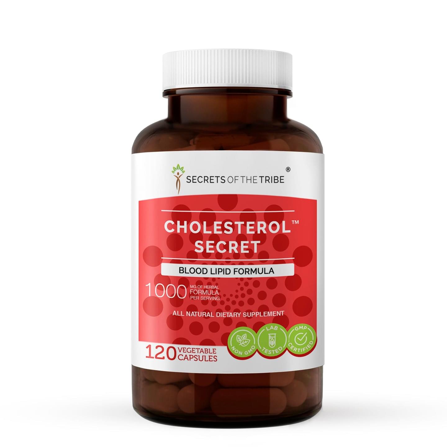 Cholesterol Secret Capsules. Blood Lipid Formula image