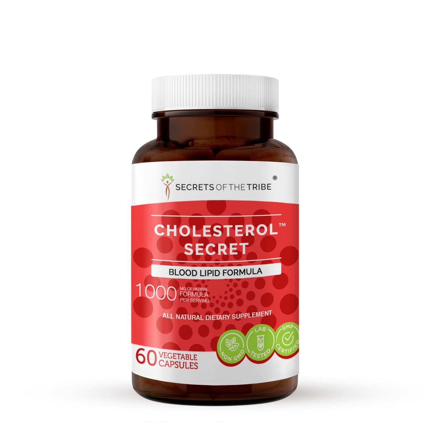 Cholesterol Secret Capsules. Blood Lipid Formula image