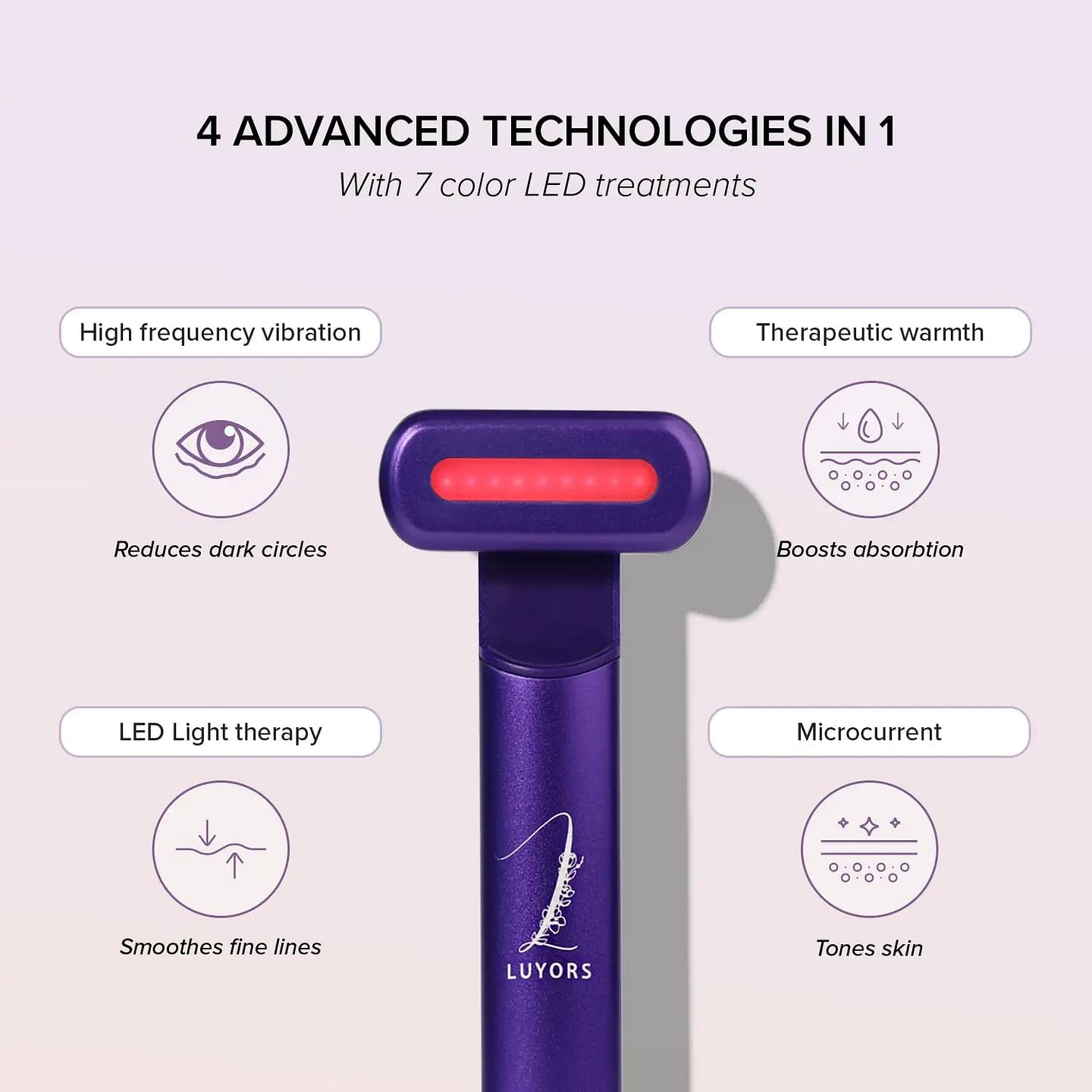Chromaglow™ 7 Color Skincare Wand