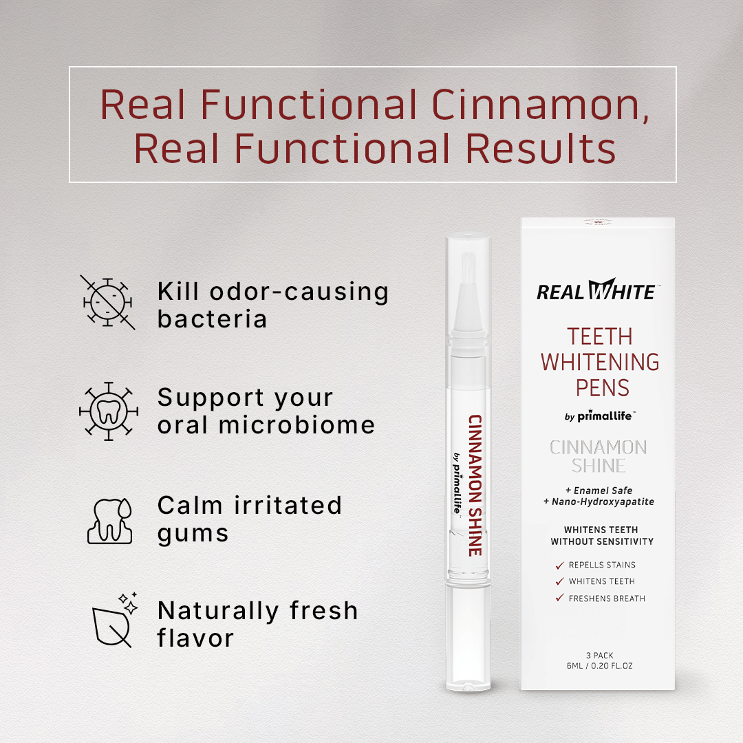 Cinnamon Shine Teeth Whitening Pens