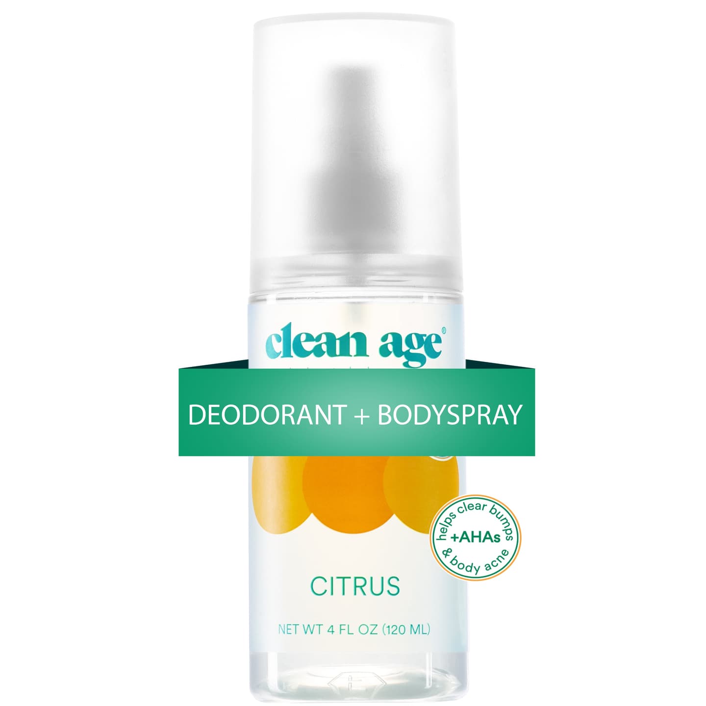 Citrus Glow Duo: AHA Deodorant + Body Spray Set