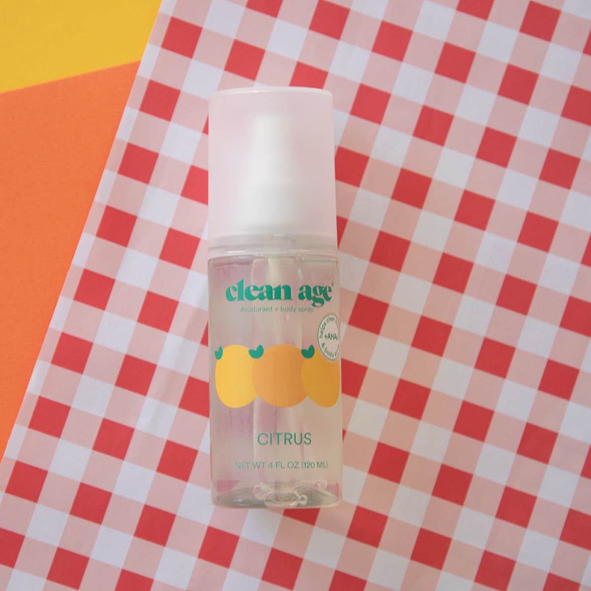 Citrus Glow Duo: AHA Deodorant + Body Spray Set
