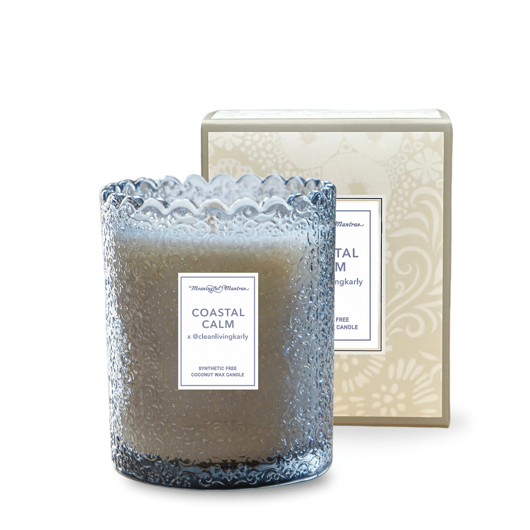 Coastal Calm x @CleanLivingKarly Natural Candle 8oz Kaia Collection