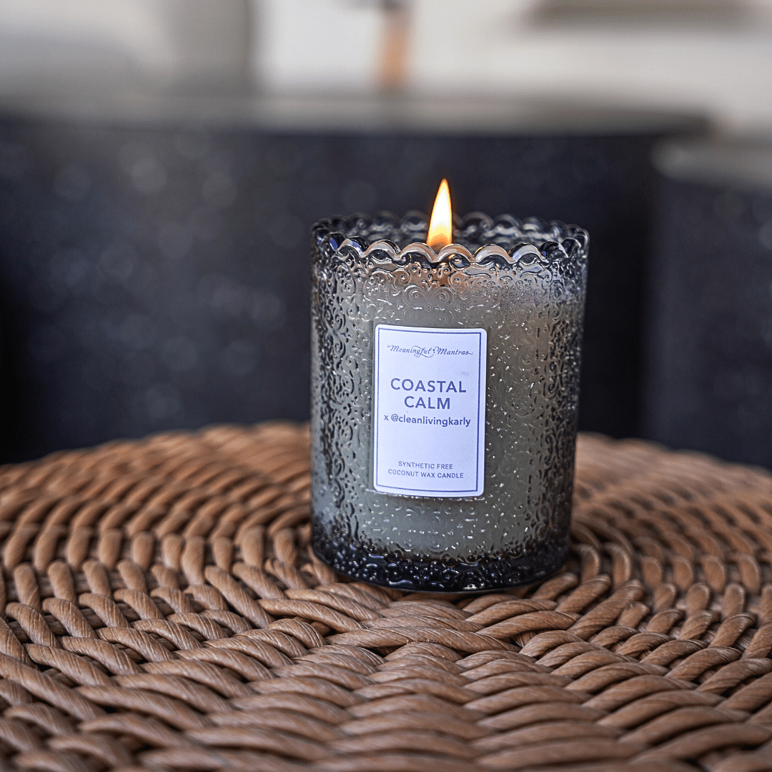 Coastal Calm x @CleanLivingKarly Natural Candle 8oz Kaia Collection