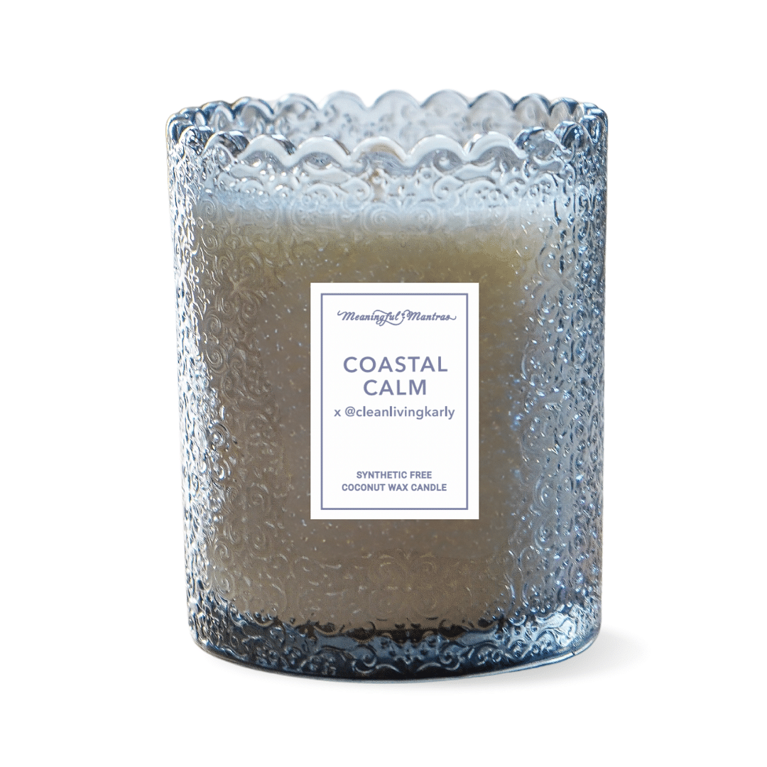 Coastal Calm x @CleanLivingKarly Natural Candle 8oz Kaia Collection