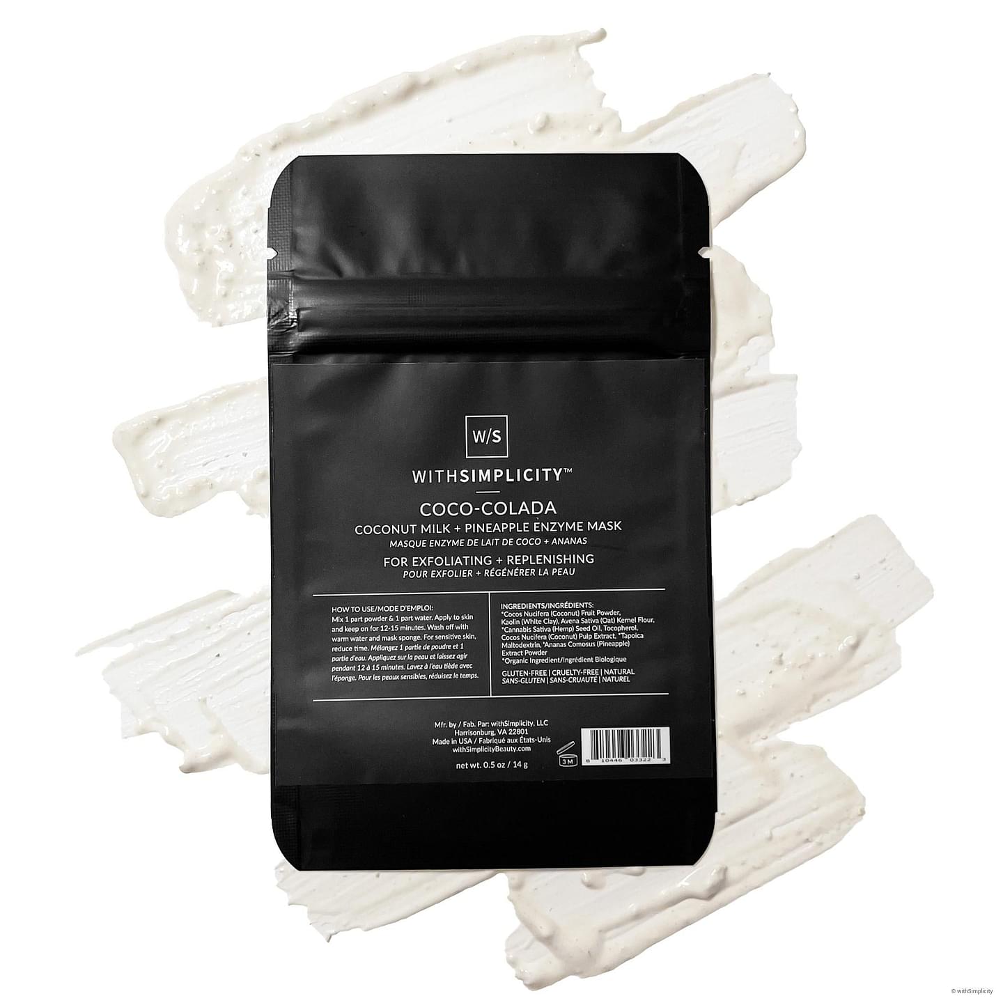 Coco-Colada | Coconut Milk & Pineapple Enzyme Mask