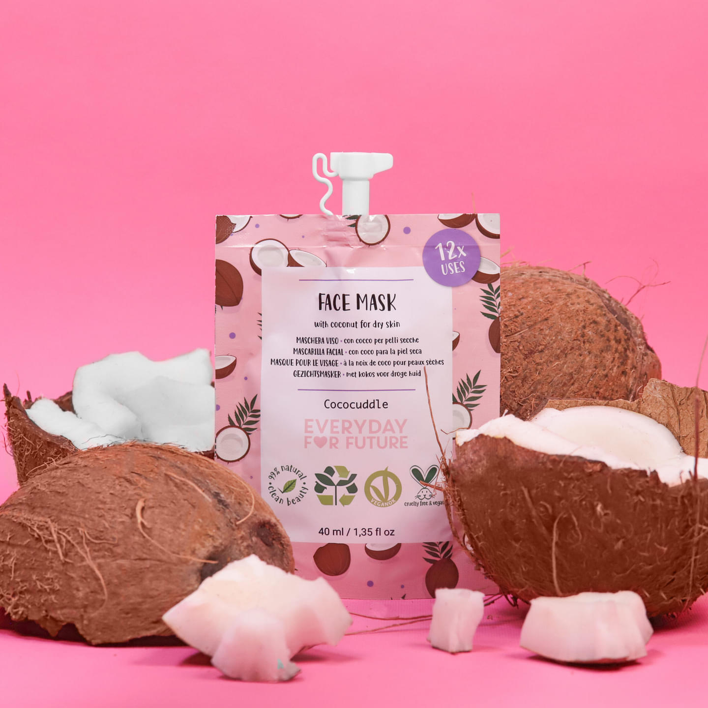 Coconut Face Mask, Moisturizing image