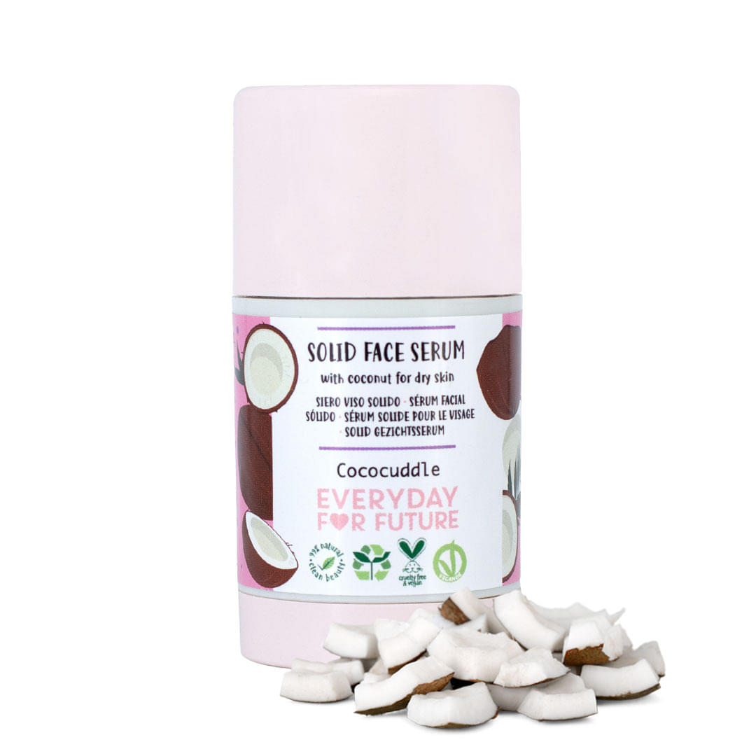 Coconut Solid Face Serum Stick, Moisturizing image
