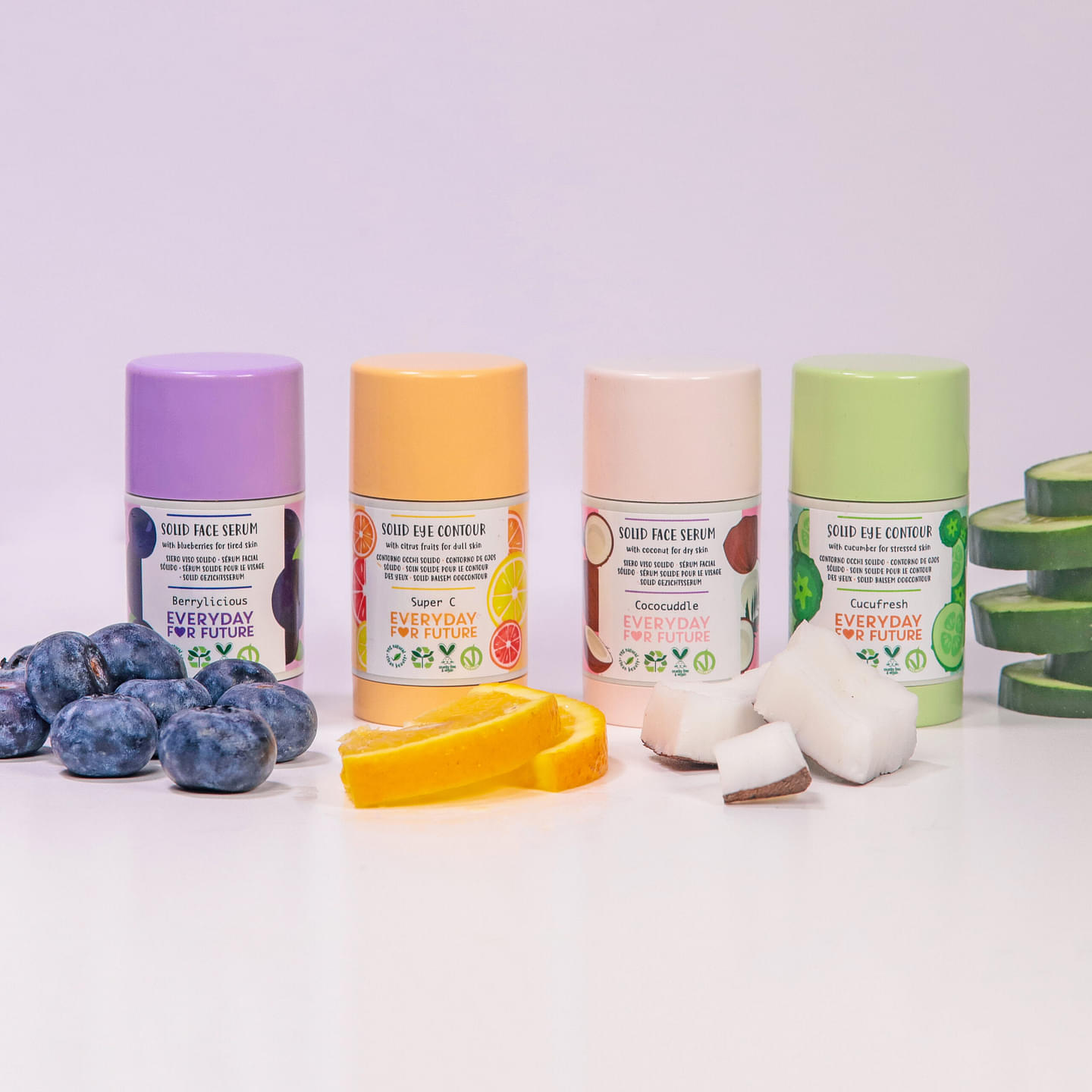 Coconut Solid Face Serum Stick, Moisturizing image