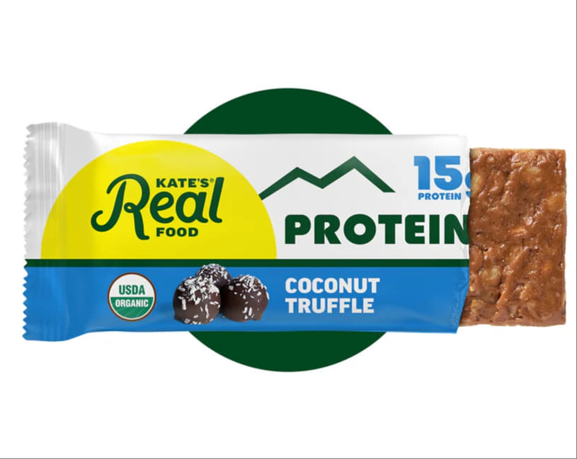 Coconut Truffle Protein Bar - Organic Coconut & Dark Chocolate Protein Snack