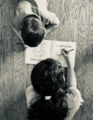 Color With Me Positive Affirmation Coloring Book
