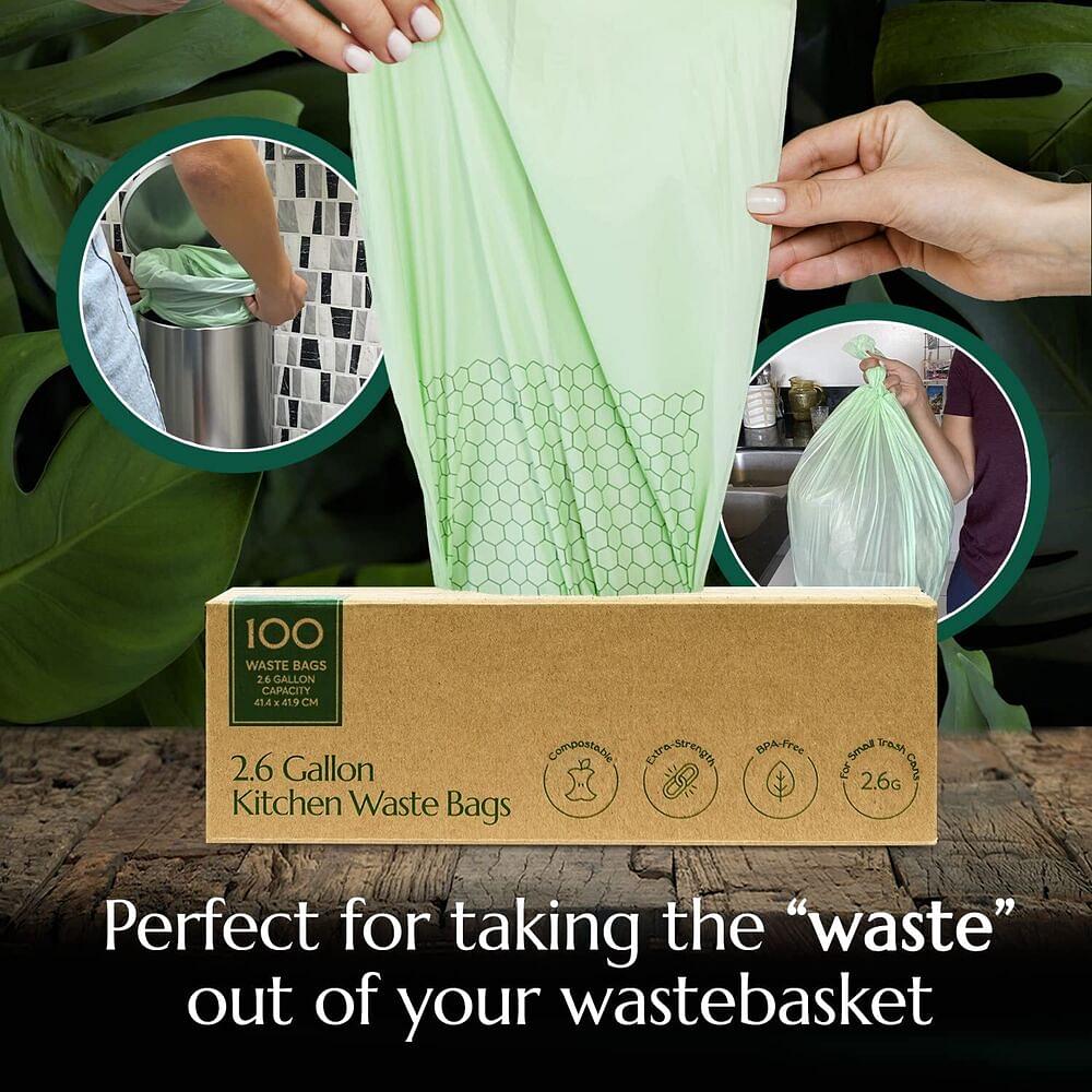 Compostable* 2.6-Gallon Trash Bags