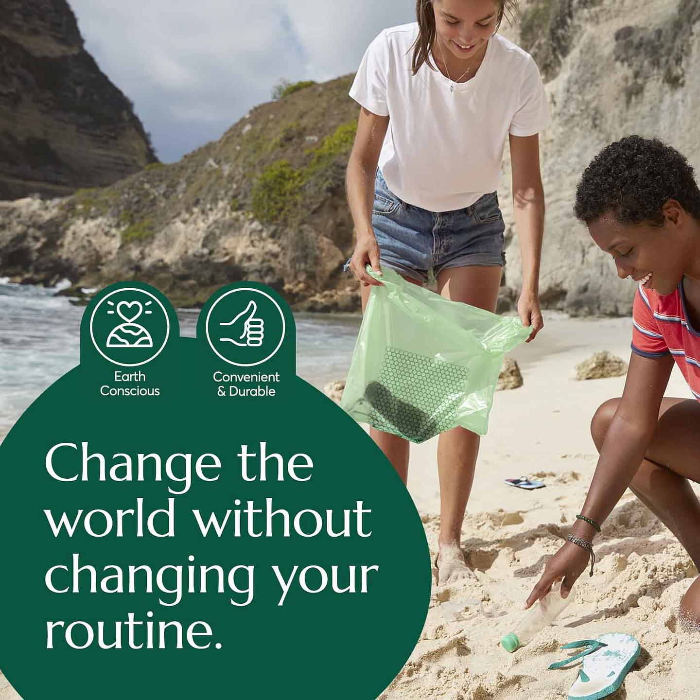 Compostable* 2.6-Gallon Trash Bags