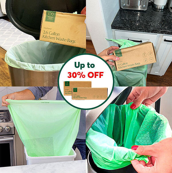 Compostable Trash Bag Duo