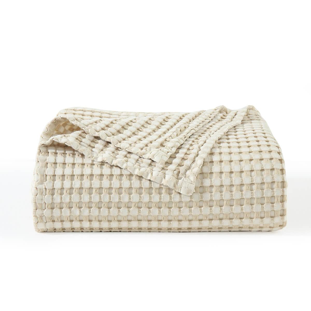 Cozy Bamboo Waffle Blanket/Throw