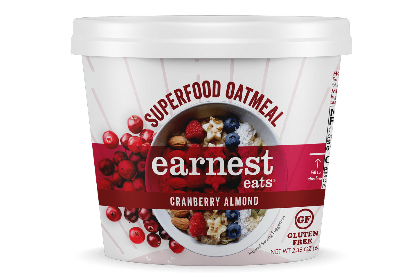 Cranberry Almond Superfood Oatmeal Cups image