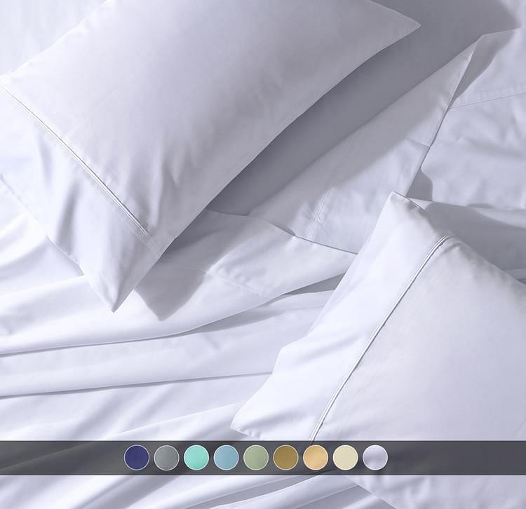 Crisp & Cool Percale Sheet Set - Extra Deep Fitted (22-Inches)