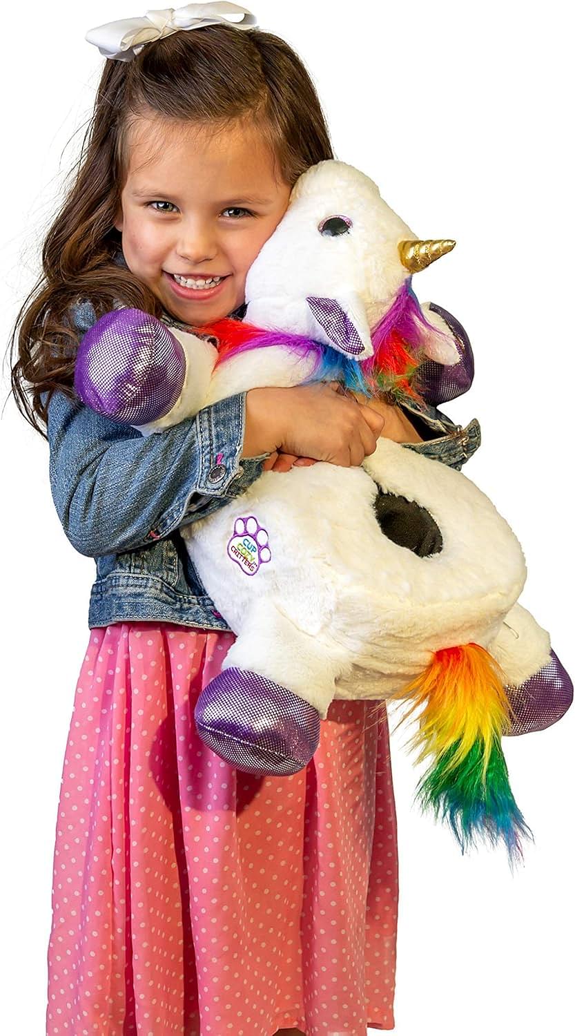 Cup Cozy Critters Unicorn-The Cuddly Cute Cup Holder! for couch, bed, car, and more!