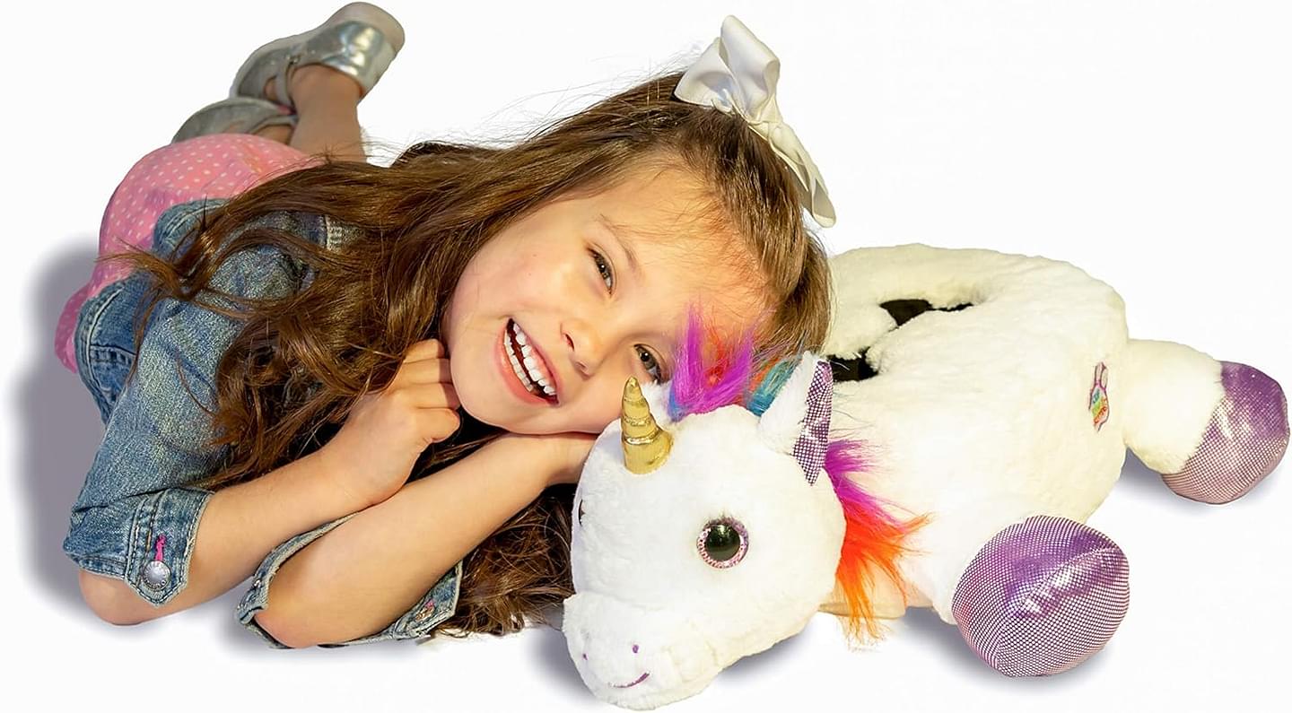 Cup Cozy Critters Unicorn-The Cuddly Cute Cup Holder! for couch, bed, car, and more!