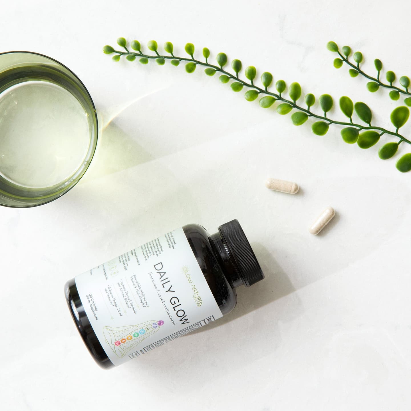 Daily GLOW | Buy 1, Get 1 Free! | Women’s All-in-One Multivitamin for Thyroid, Adrenal, Hormone & Immune Support