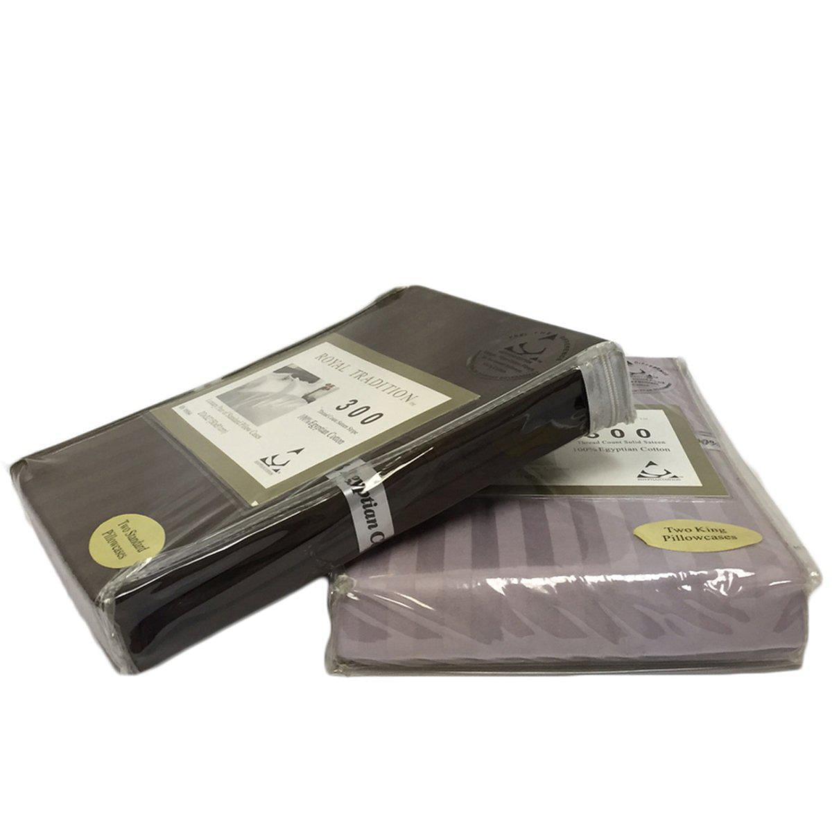 Damask Stripe 300 Thread Count Pillowcases