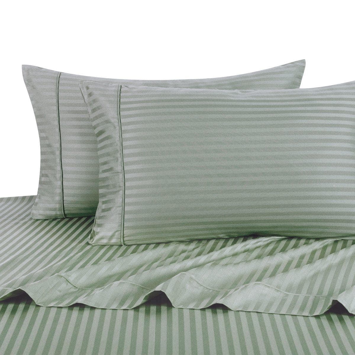 Damask Striped 600 Thread Count Sheet Set
