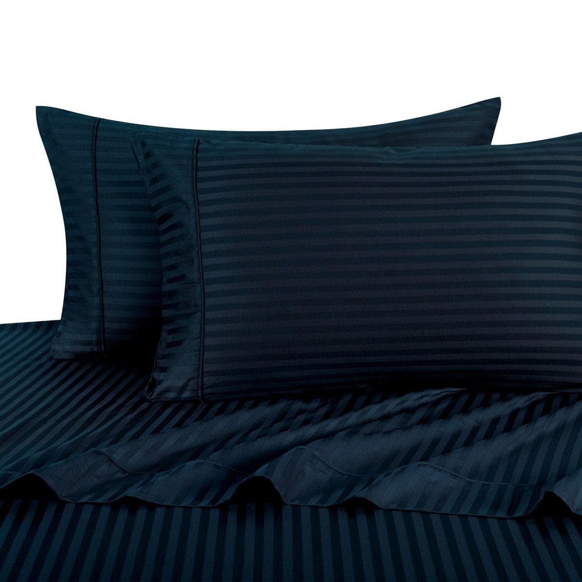 Damask Striped 600 Thread Count Sheet Set
