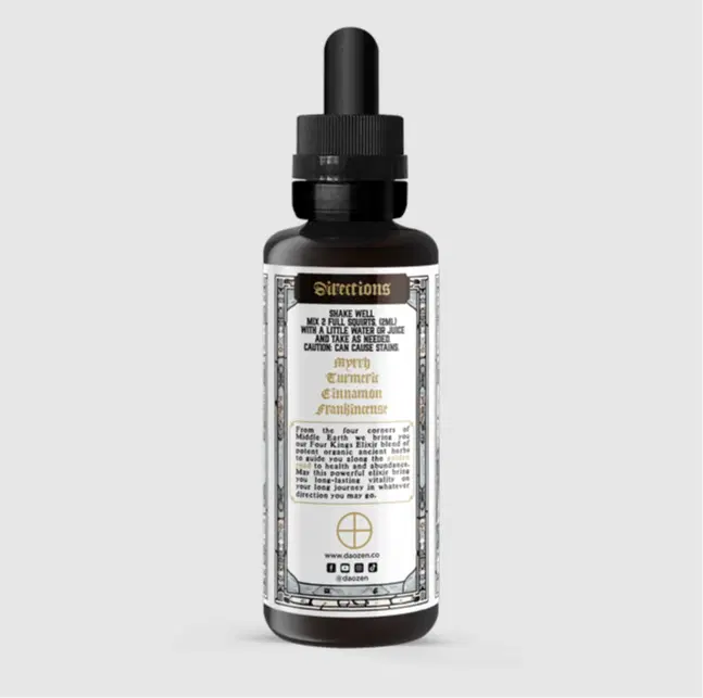 DaoZen - 4 Kings - Four-Herb Antioxidant Tonic, Daily Wellness Support for Immunity & Longevity