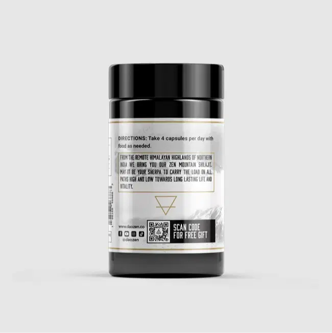 DaoZen - Zen Mountain Shilajit - Himalayan Resin Extract (2200 mg Served) for Energy, Detox & Vitality