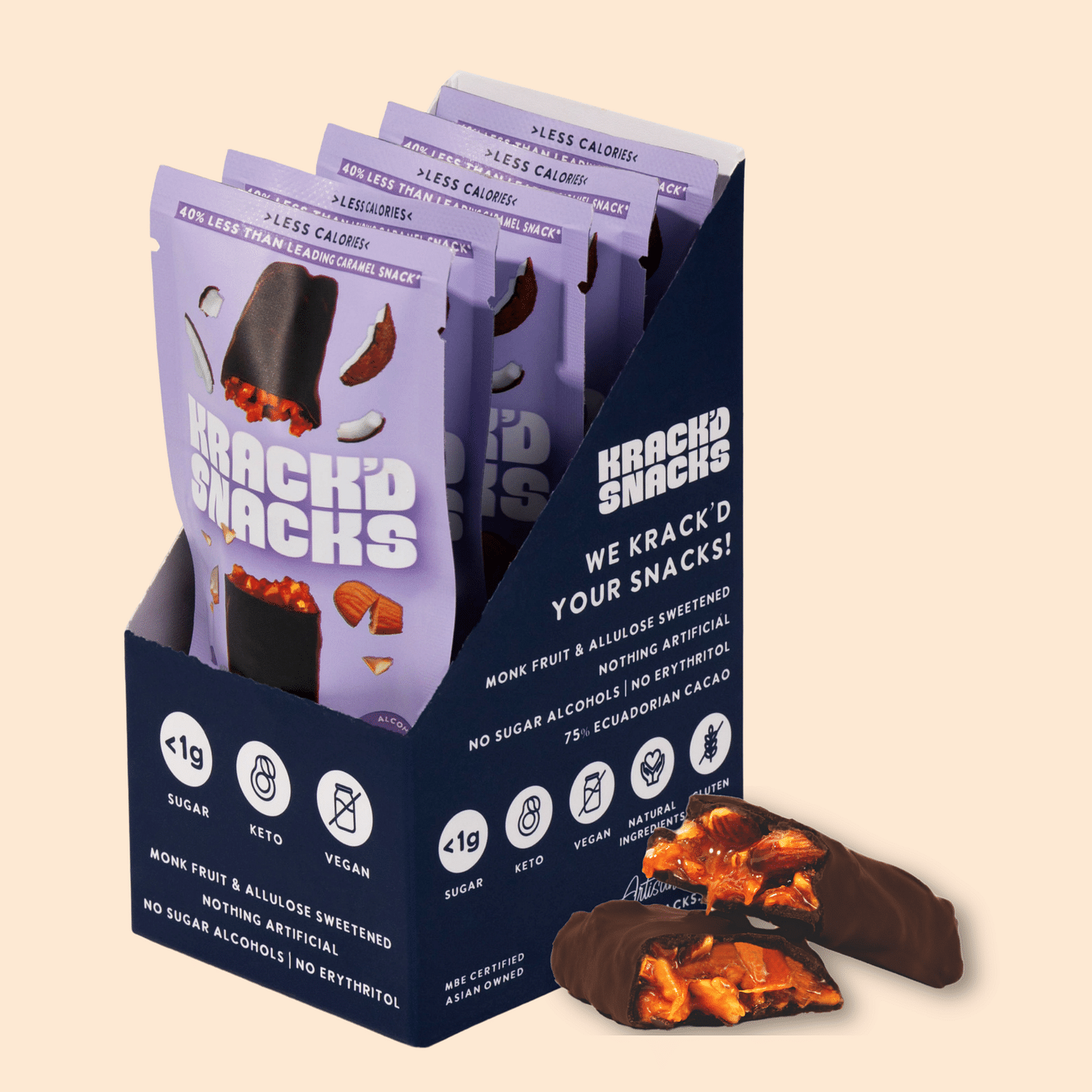 Dark Chocolate Aloha Caramel (Keto | Vegan)