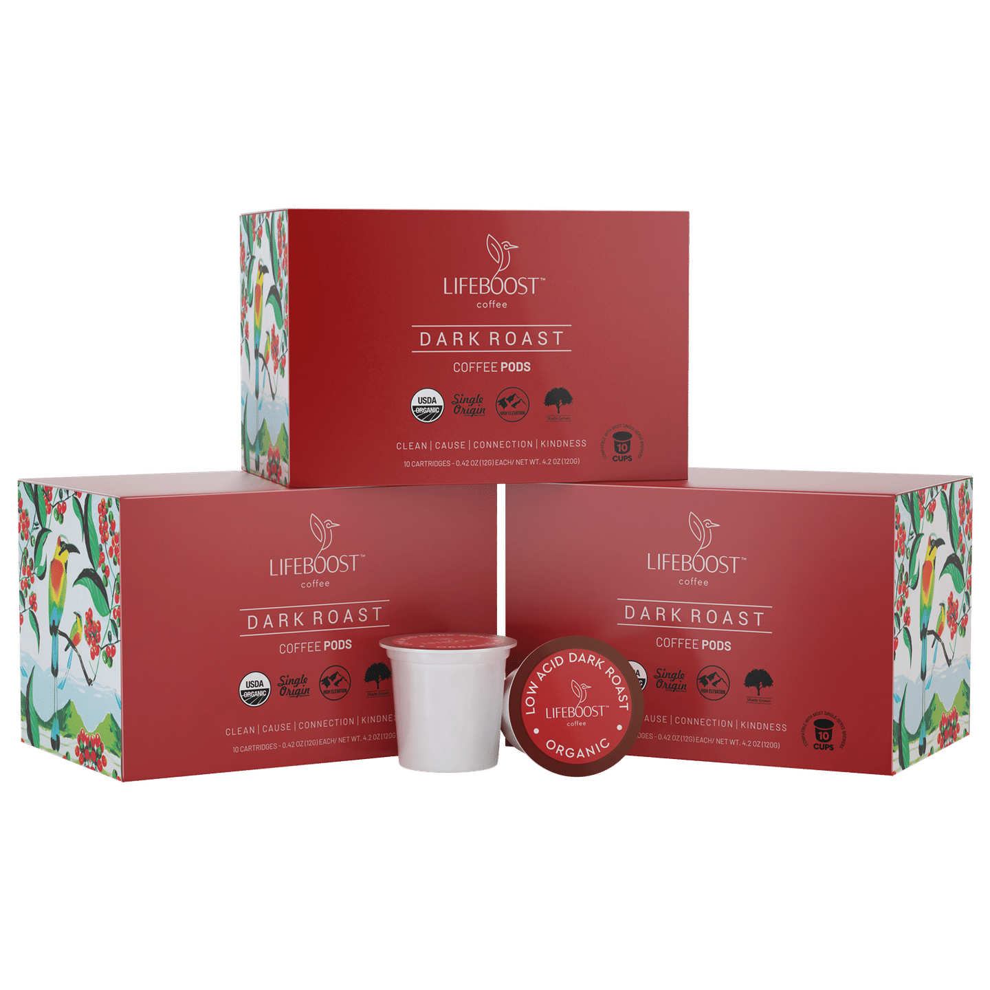 Dark Roast Coffee Pods