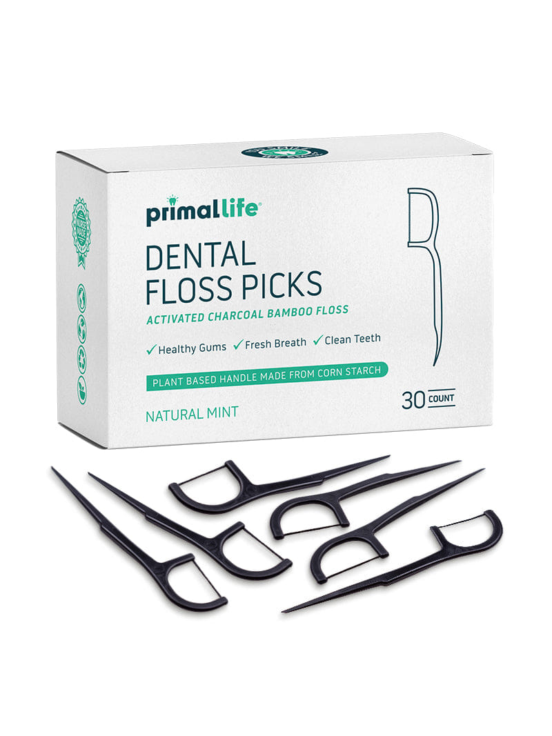 Primal Life Organics Dental Floss Picks - Thumbnail 2