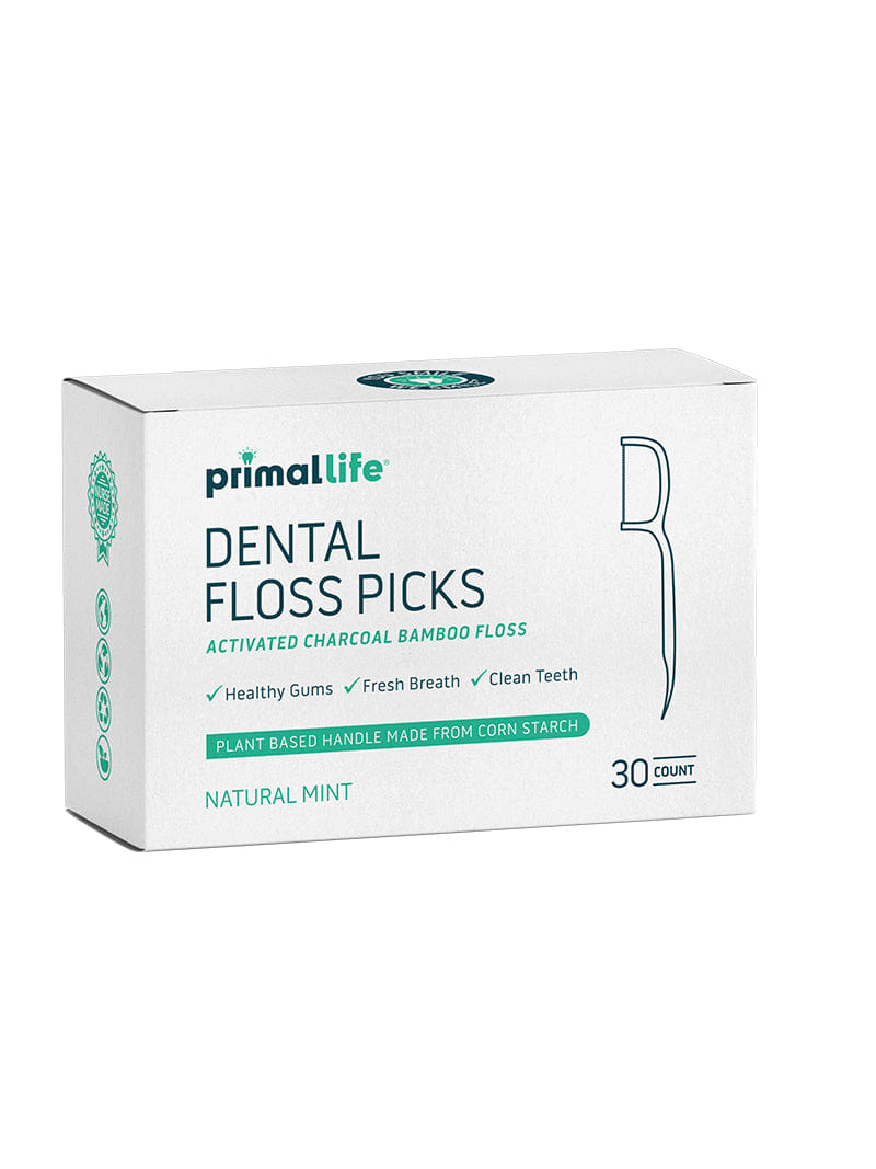 Primal Life Organics Dental Floss Picks