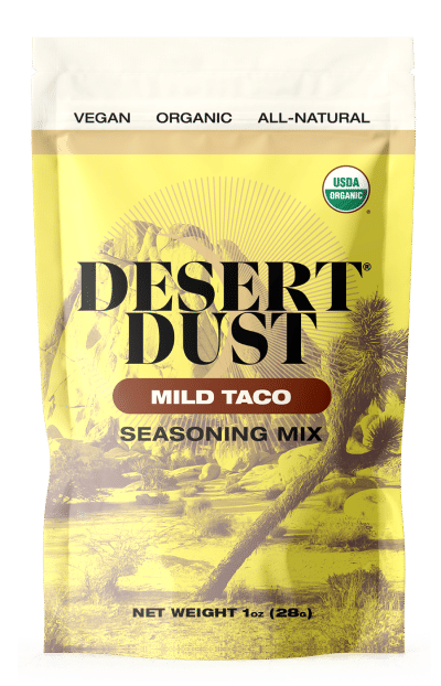 Desert Dust Mild Taco Seasoning 6 Pack – Organic, Gluten Free